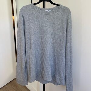 James Perse Grey Crewneck